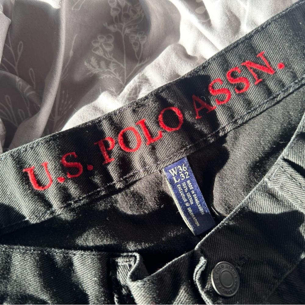 U.S. Polo Assn. Black Denim Jeans